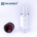 autosampler consumables lab screw thread clear glass bottle Vial for Shimadzu